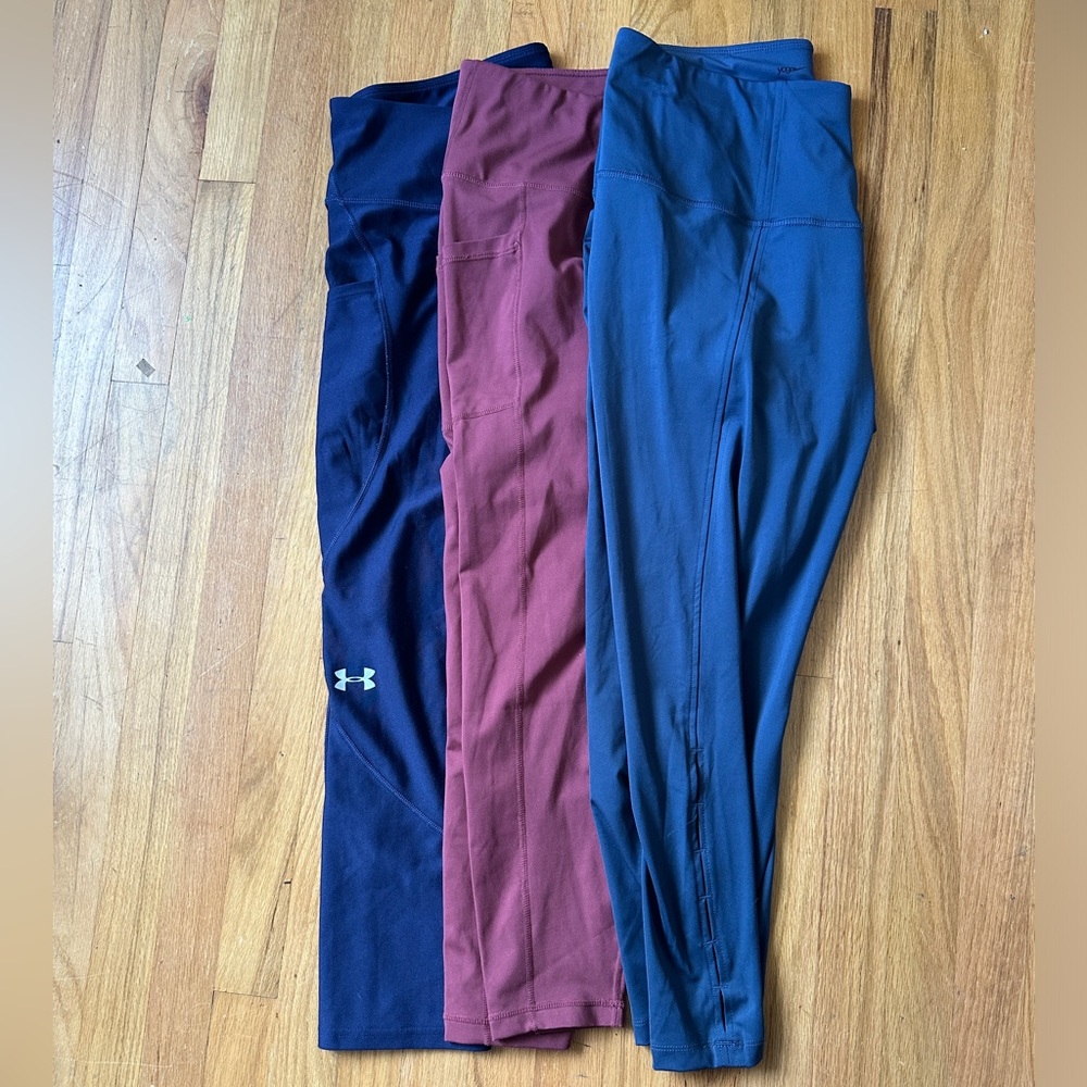 HIGH RISE YOGA PANTS 3 PAIRS